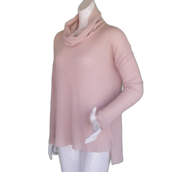 BP Waffle knit sweater, S, Cowlneck, Soft, Long sleeve, Longer back, Nordstrom - Picture 3 of 12